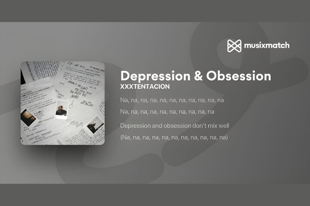 Depression and obsession lyrics