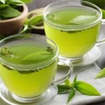 Green tea shots