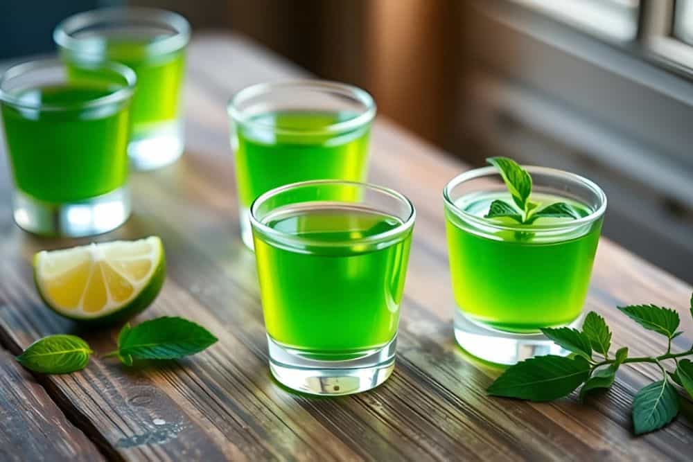 Green Tea Shots Recipe